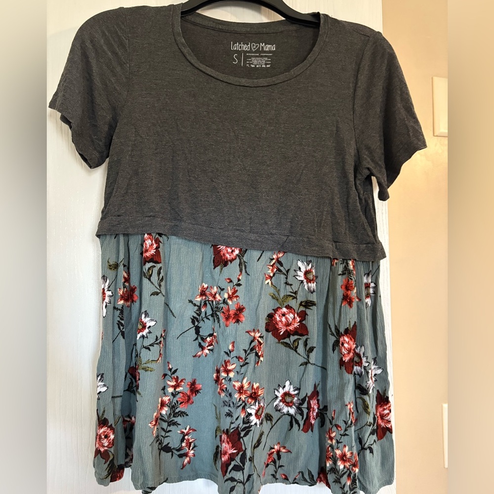 Latched Mama Babydoll Nursing Top